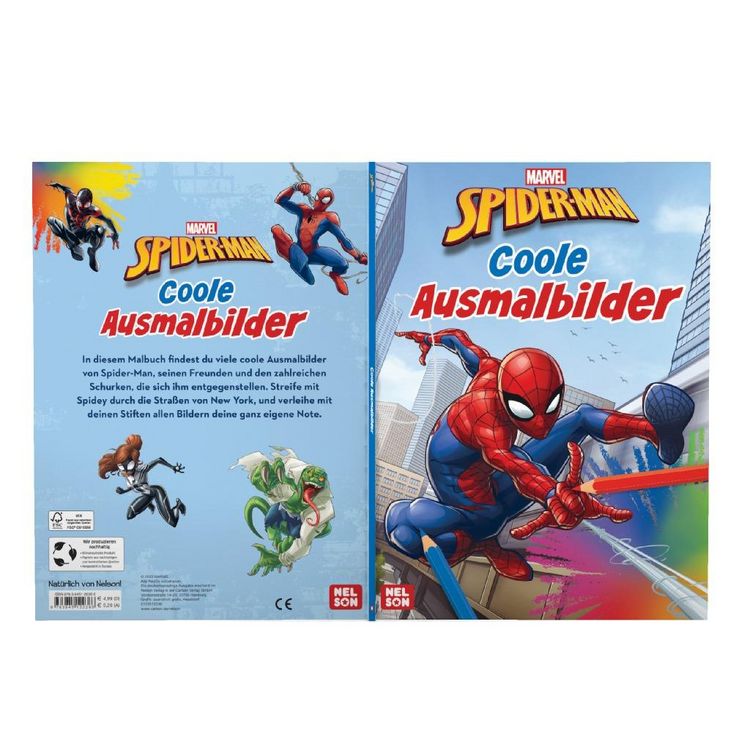 Produktbild: Spider-Man: Coole Ausmalbilder