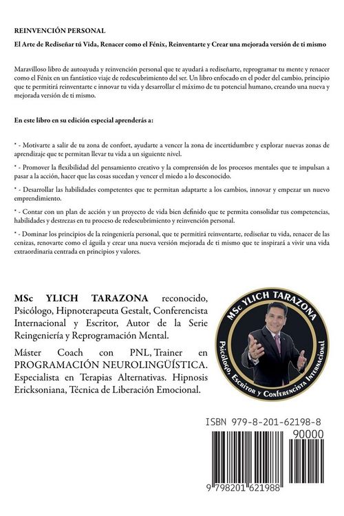 Produktbild: Reinvenci&oacute;n Personal. El Arte de Redise&ntilde;ar t&uacute; Vida