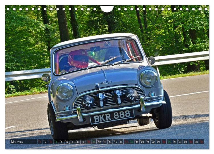 Produktbild: Adel verpflichtet - Englische Oldtimer am Berg (Wandkalender 2025 DIN A4 quer), CALVENDO Monatskalender