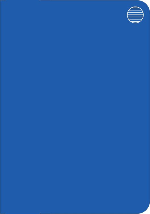 Produktbild: Cornflower Blue B6 Lined Notebook
