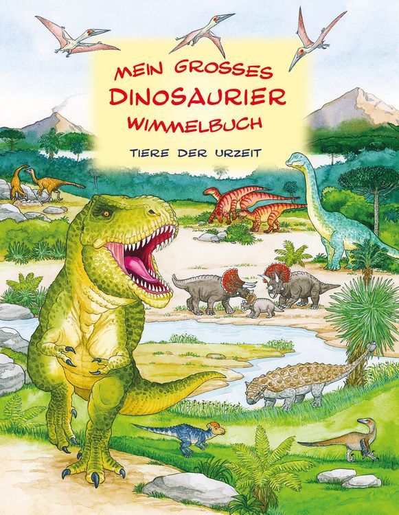 Produktbild: Mein gro&szlig;es Dinosaurier Wimmelbuch