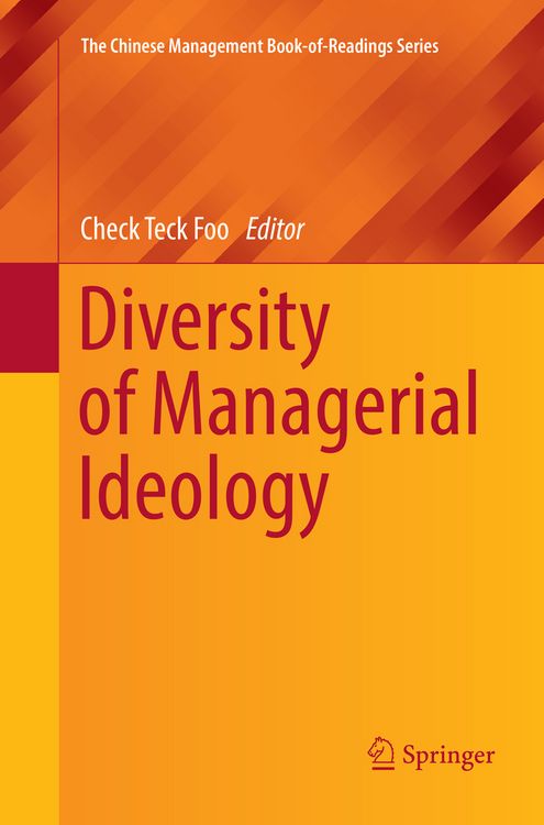 Produktbild: Diversity of Managerial Ideology