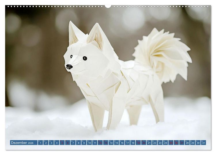 Produktbild: Wenn Papier zum Leben erwacht (hochwertiger Premium Wandkalender 2026 DIN A2 quer), Kunstdruck in Hochglanz