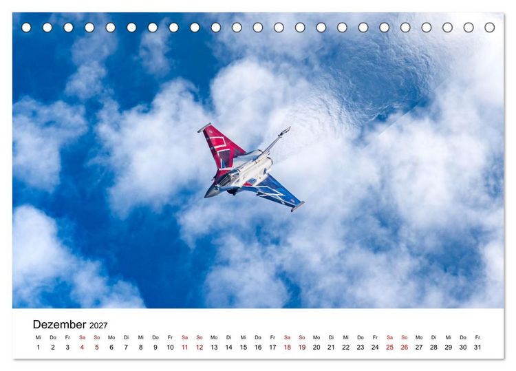 Produktbild: Milit&auml;rflieger (Tischkalender 2027 DIN A5 quer), CALVENDO Monatskalender