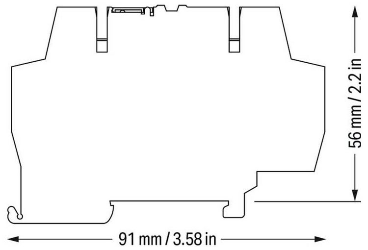 Produktbild: WAGO Optokopplerrelais 859-791 0.1A Schaltspannung (max.): 60 V/DC 1St.