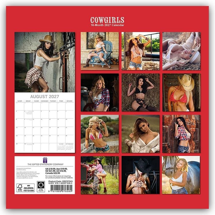 Produktbild: Cowgirls 2027 &ndash; 16-Monatskalender