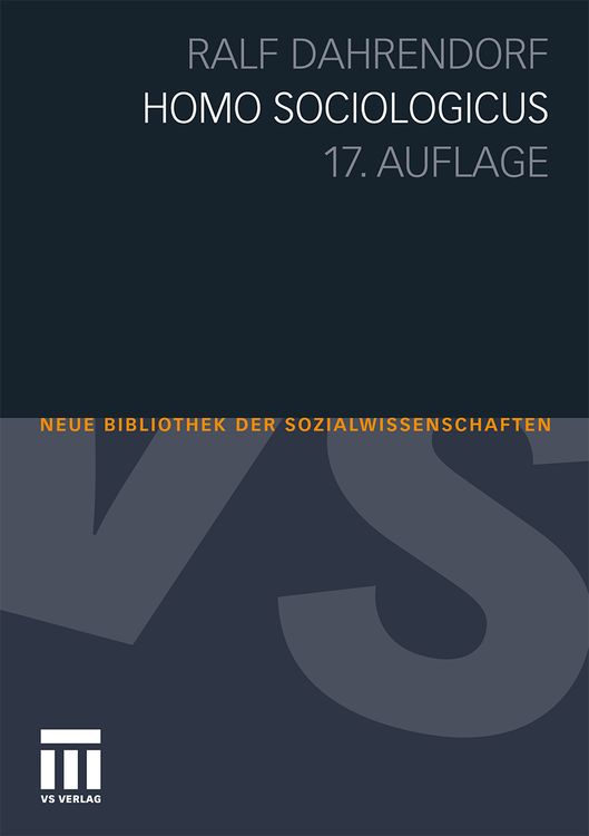 Produktbild: Homo Sociologicus