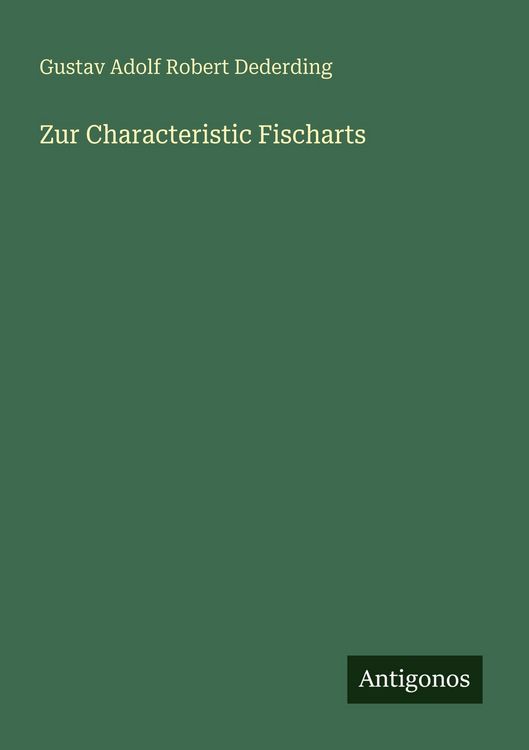 Produktbild: Zur Characteristic Fischarts
