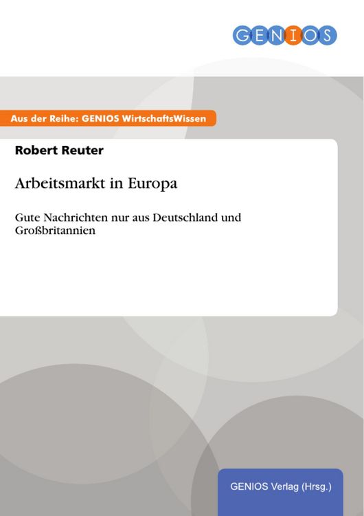 Produktbild: Arbeitsmarkt in Europa