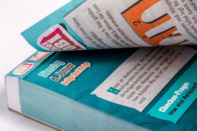 Produktbild: Checker Tobi 2026: Tagesabreißkalender mit über 300 spannenden Checks zum Aufstellen oder Aufhängen