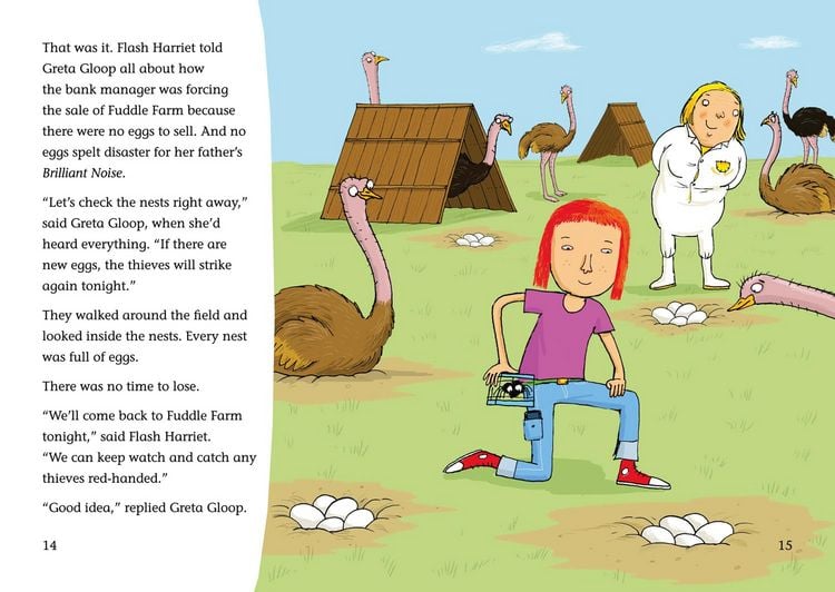 Produktbild: Flash Harriet and the Missing Ostrich Eggs