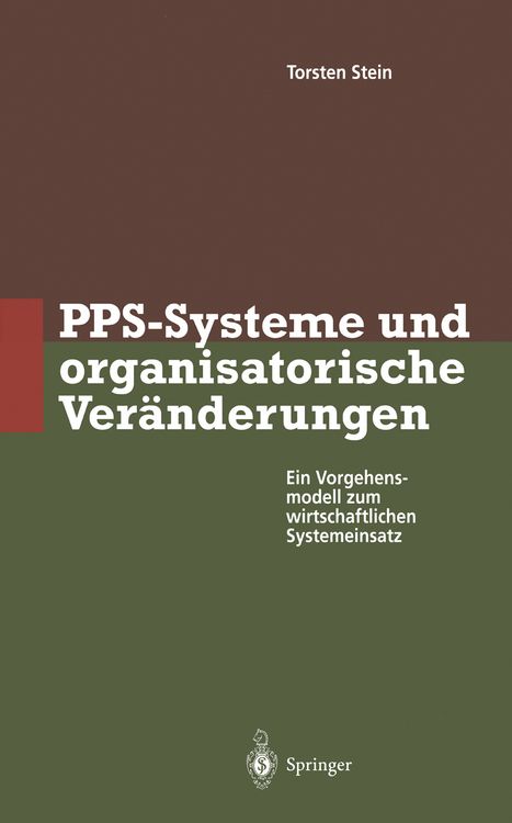 Produktbild: PPS-Systeme und organisatorische Ver&auml;nderungen