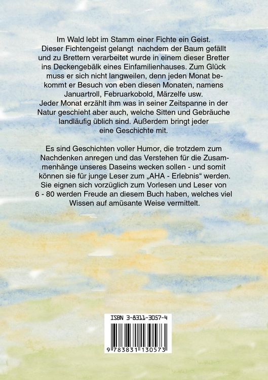 Produktbild: Die Geschichte vom Fichtengeist und den 12 Monaten