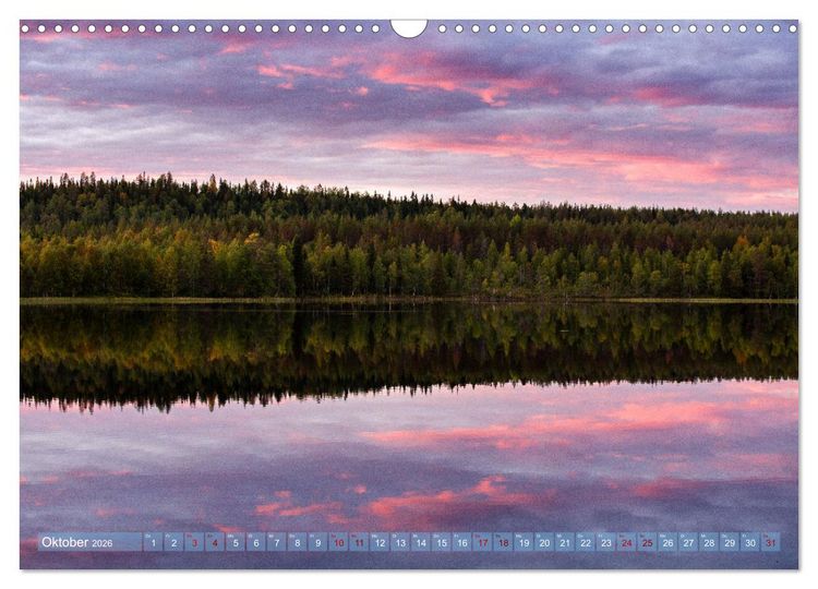 Produktbild: Wildes Finnland (Wandkalender 2026 DIN A3 quer), CALVENDO Monatskalender