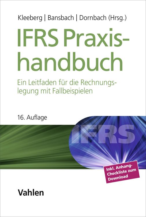 Produktbild: IFRS Praxishandbuch