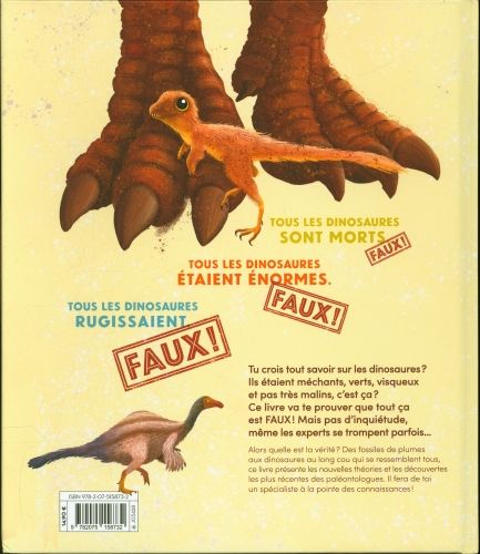 Produktbild: Tout ce que vous pensez savoir sur les dinosaures est faux !