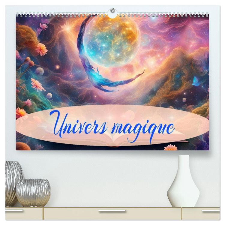 Produktbild: Univers magique (Calendrier mural 2026 DIN A2 vertical) calendrier de bureau