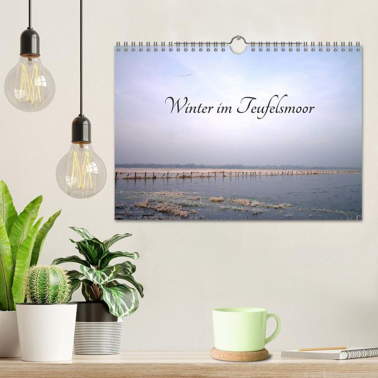 Produktbild: Winter im Teufelsmoor (Wandkalender 2026 DIN A4 quer), CALVENDO Monatskalender
