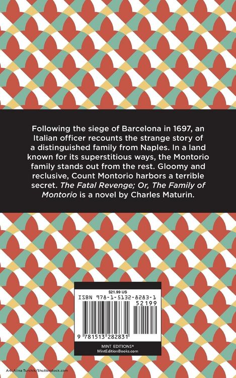 Produktbild: The Fatal Revenge; Or, The Family of Montorio