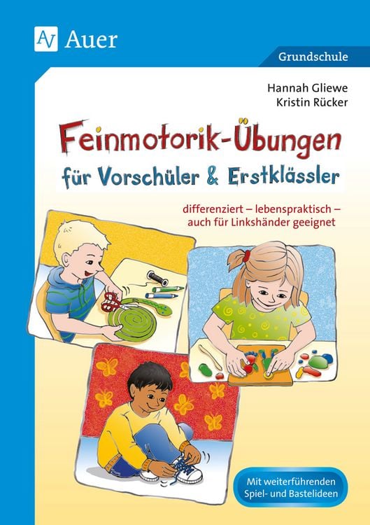 Produktbild: Feinmotorik-&Uuml;bungen f&uuml;r Vorsch&uuml;ler & Erstkl&auml;ssler