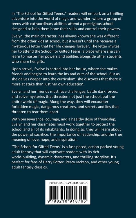 Produktbild: The School for Gifted Teens