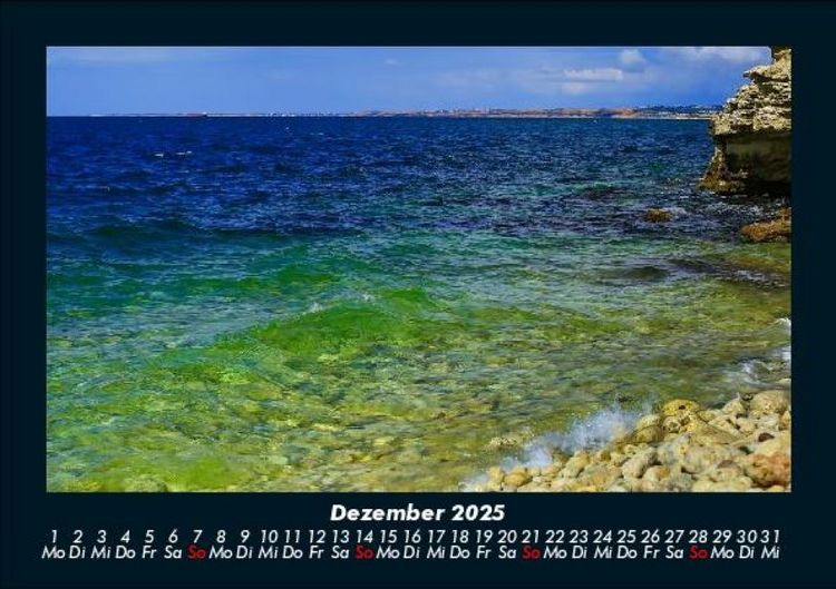 Produktbild: Meereslandschaft 2025 Fotokalender DIN A5