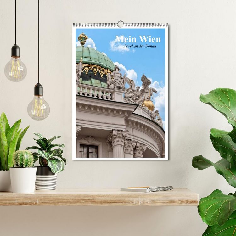Produktbild: Mein Wien. Juwel an der Donau (Wandkalender 2026 DIN A3 hoch), CALVENDO Monatskalender