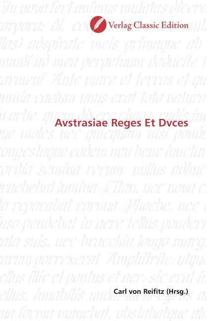 Produktbild: Avstrasiae Reges Et Dvces