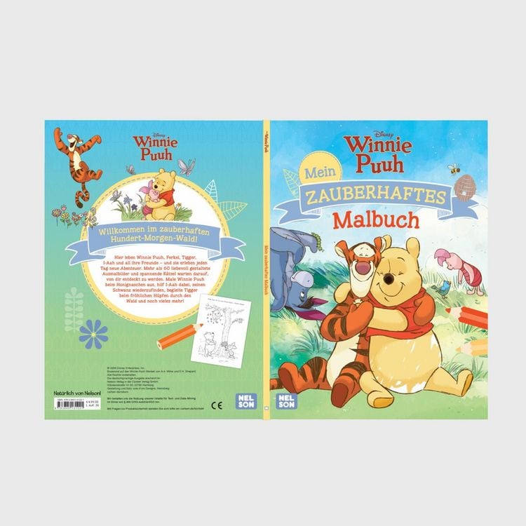 Produktbild: Disney Winnie Puuh: Mein zauberhaftes Malbuch