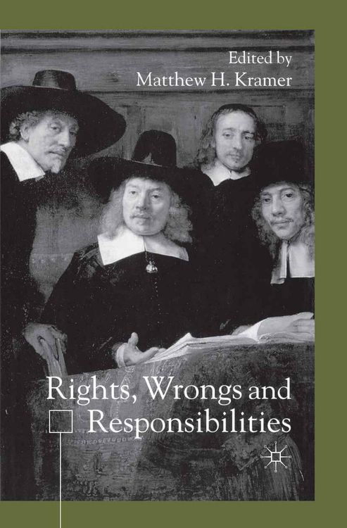 Produktbild: Rights, Wrongs and Responsibilities