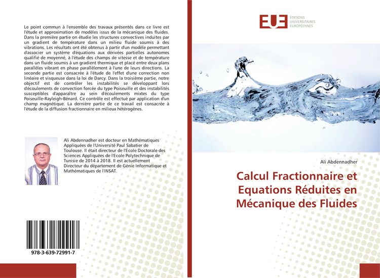 Produktbild: Calcul Fractionnaire et Equations R&eacute;duites en M&eacute;canique des Fluides