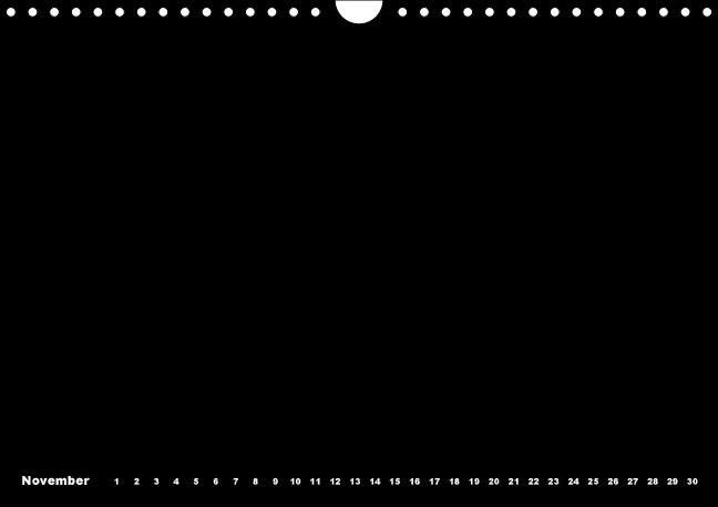 Produktbild: Bastelkalender / F&uuml;r Schwarz - Wei&szlig; - Seher (Wandkalender immerw&auml;hrend DIN A4 quer)