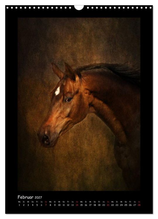 Produktbild: Art Horse 2027 (Wandkalender 2027 DIN A3 hoch), CALVENDO Monatskalender