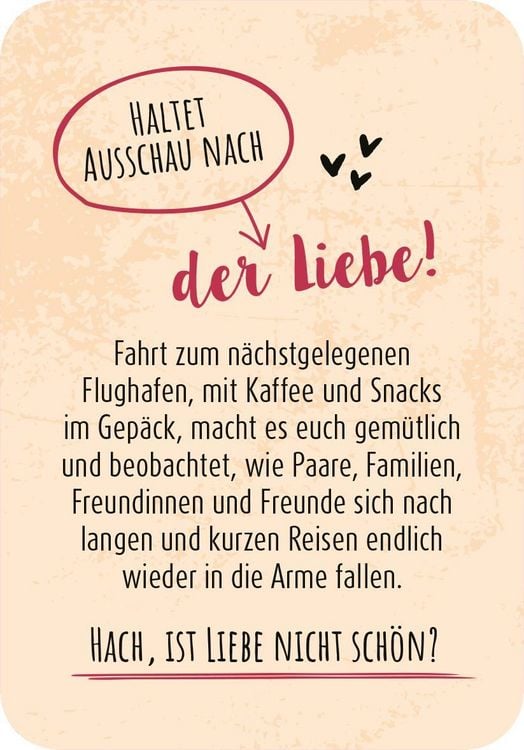 99 herrlich verrückte Ideen für euer Leben zu zweit