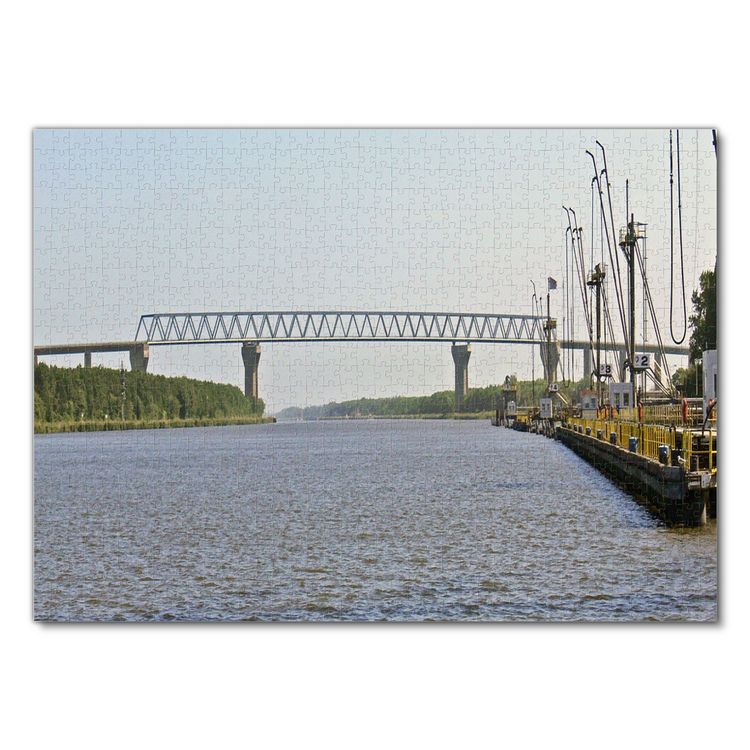 Produktbild: Lais Puzzle Nord-Ostsee-Kanal Brunsb&uuml;ttel 1000 Teile