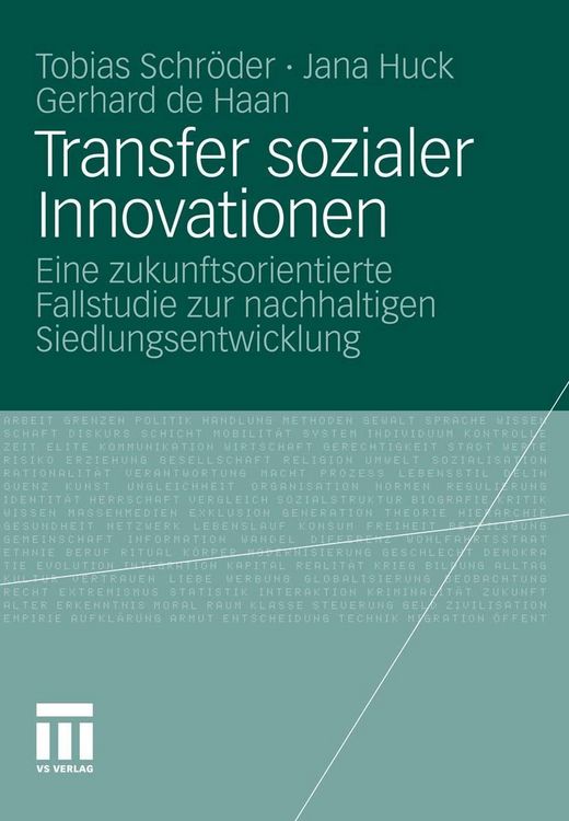 Produktbild: Transfer sozialer Innovationen