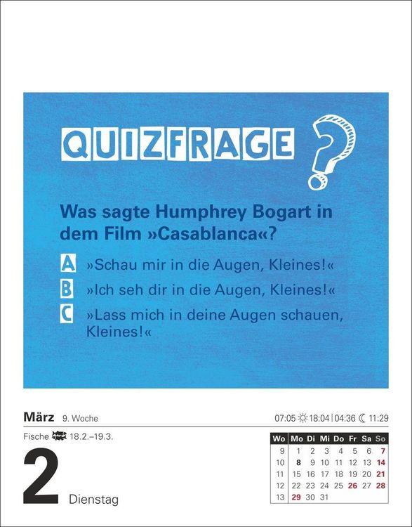 Produktbild: Ist es wahr, dass ...? Tagesabrei&szlig;kalender 2027 - Alltagswissen auf dem Pr&uuml;fstand