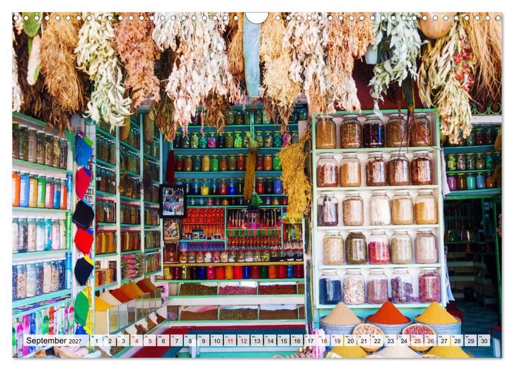 Produktbild: Marrakesch - Perle des S&uuml;dens (Wandkalender 2027 DIN A3 quer), CALVENDO Monatskalender