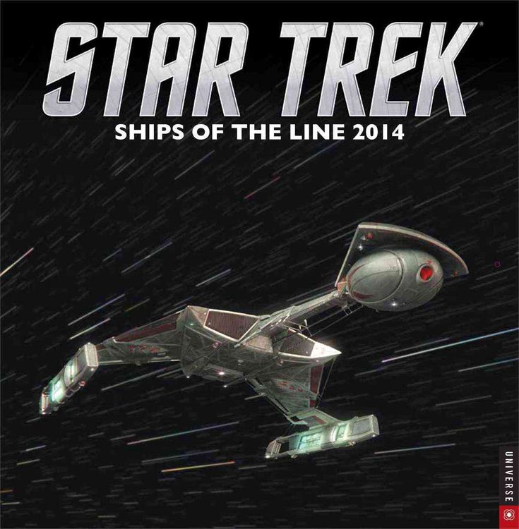 Produktbild: Star Trek 2014 Wall Calendar: Ships of the Line