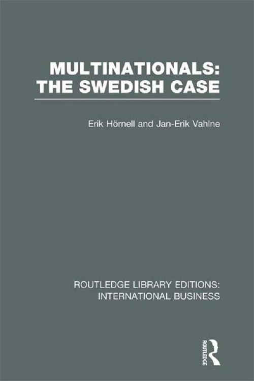 Produktbild: Multinationals: The Swedish Case (RLE International Business)
