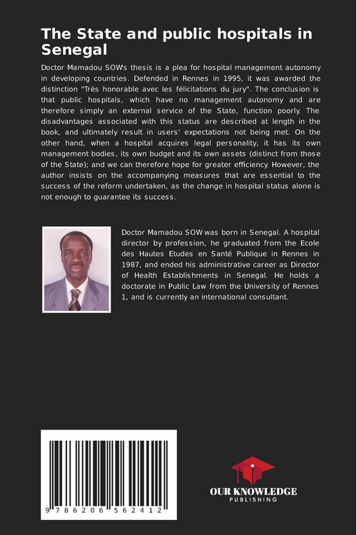 Produktbild: The State and public hospitals in Senegal