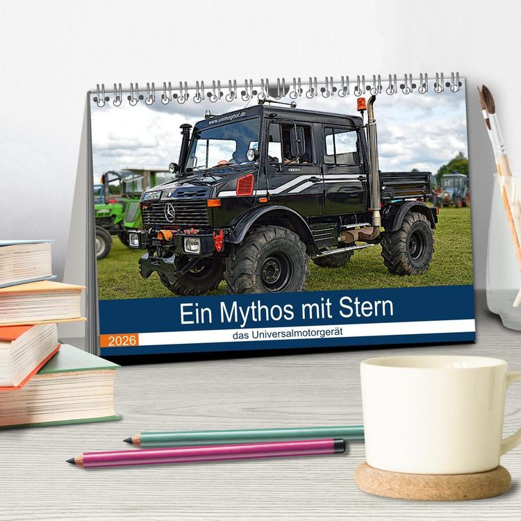 Produktbild: Ein Mythos mit Stern - das Universalmotorger&auml;t (Tischkalender 2026 DIN A5 quer), CALVENDO Monatskalender