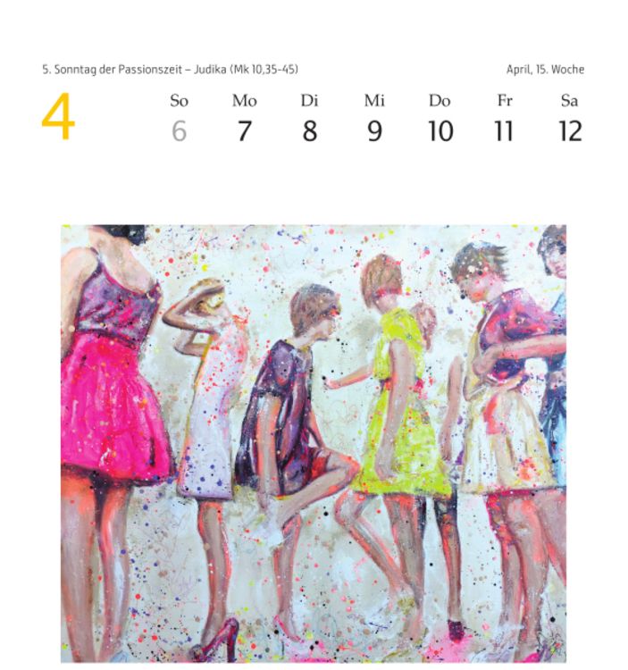 FrauenKalender 2025 Kunst & Kultur Thalia