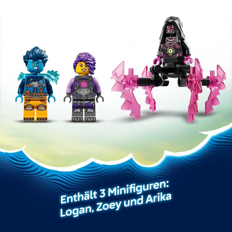 Produktbild: LEGO DREAMZzz 2in1 71512 Krokodil-U-Boot, Spielzeug mit 3 Minifiguren