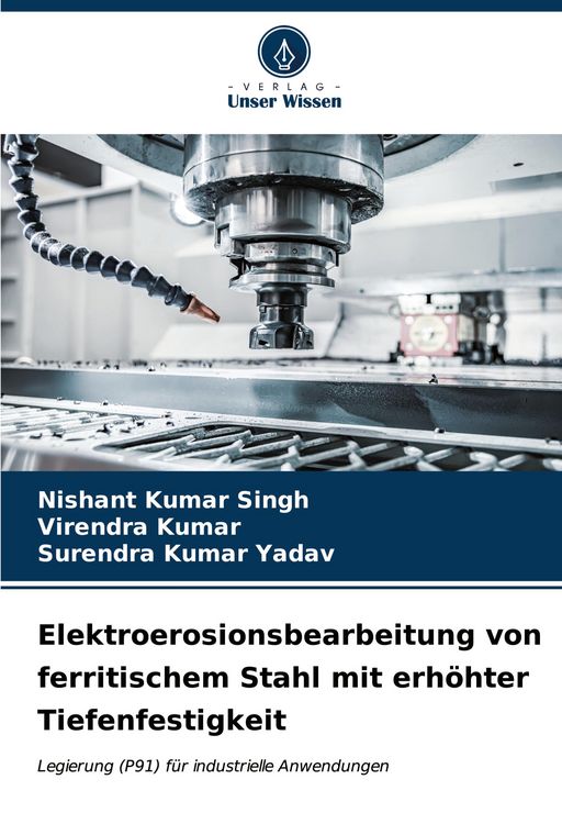 Produktbild: Elektroerosionsbearbeitung von ferritischem Stahl mit erh&ouml;hter Tiefenfestigkeit