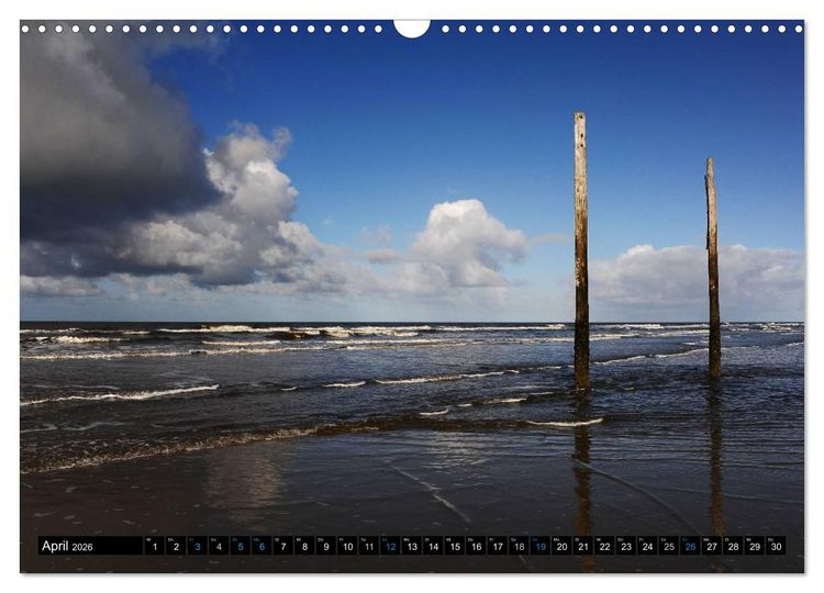 Produktbild: St. Peter Ording (Wandkalender 2026 DIN A3 quer), CALVENDO Monatskalender