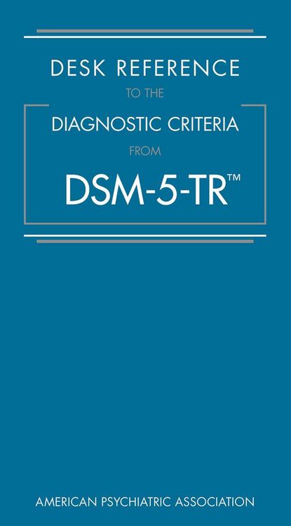 Produktbild: Desk Reference to the Diagnostic Criteria From DSM-5-TR(TM)