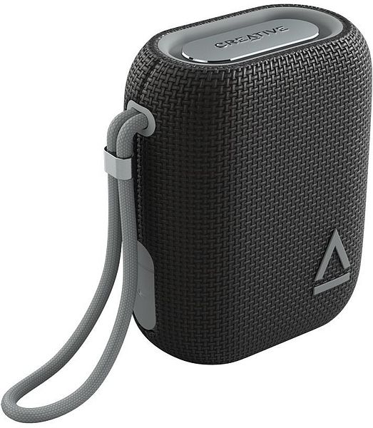 Produktbild: CREATIVE MuVo Flex tragbarer, wasserfester Bluetooth Lautsprecher, schwarz