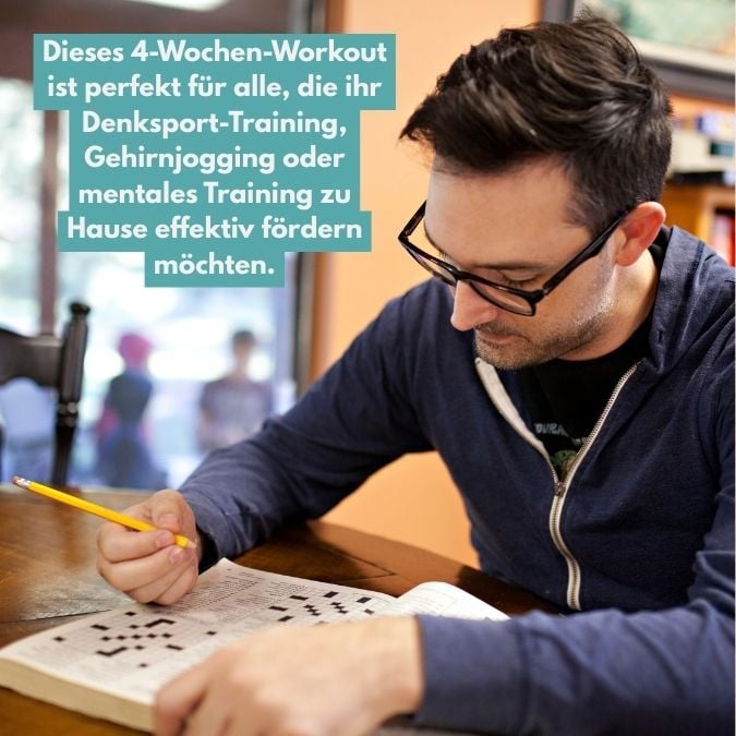 Produktbild: Gehirnjogging &ndash; 4 Wochen-Workout-Buch