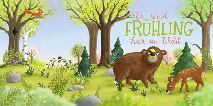 Produktbild: Ein ganzes Jahr hier im Wald